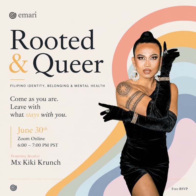 Cover Image for Rooted & Queer: Filipino Identity, Belonging, and Mental Health