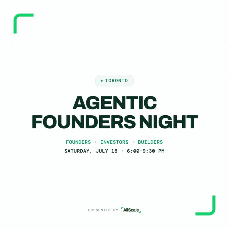 Cover Image for Agentic Founders Night Toronto