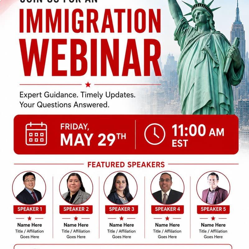 Cover Image for Your Friendly Guide to U.S. Immigration Questions: A fireside chat with Navneet Chugh, Founder and Managing Partner, Chugh LLP