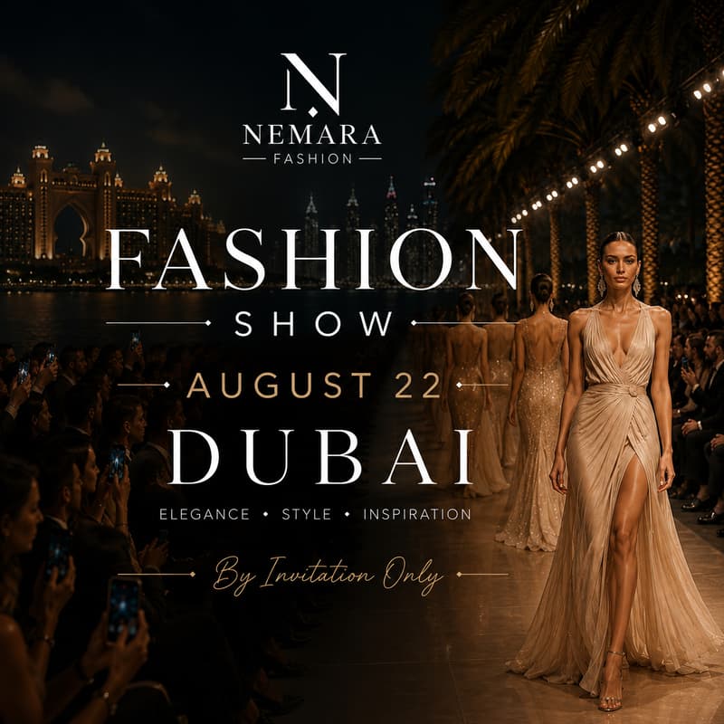 Cover Image for ✨FASHION SHOW | 22 August | DUBAI✨