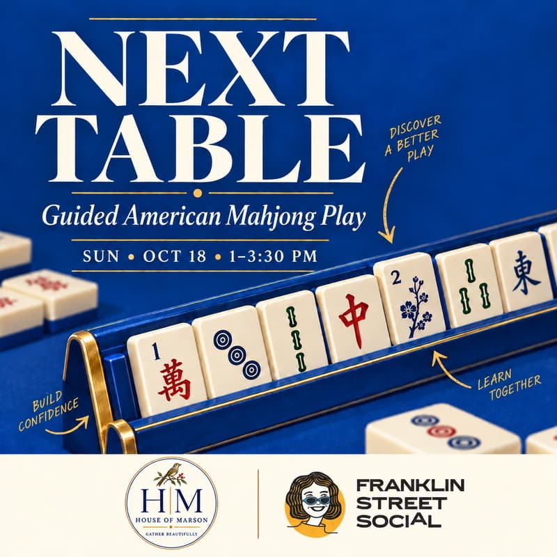 Cover Image for Next Table: Guided American Mahjong Play
