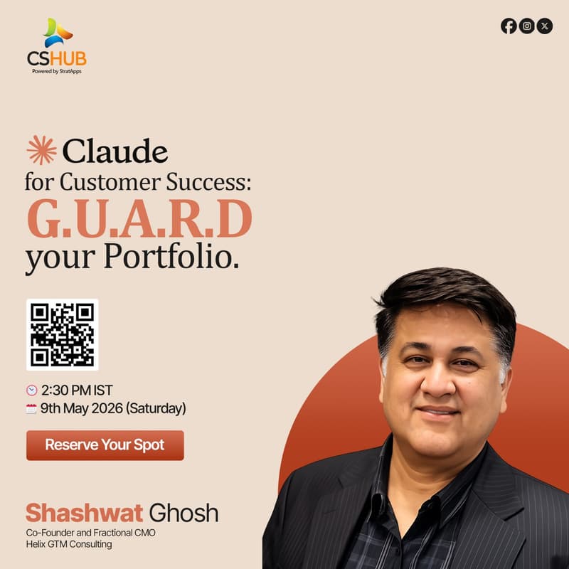 Cover Image for StratApps CS Hub - Office Hours: Claude for Customer Success - G.U.A.R.D your Portfolio