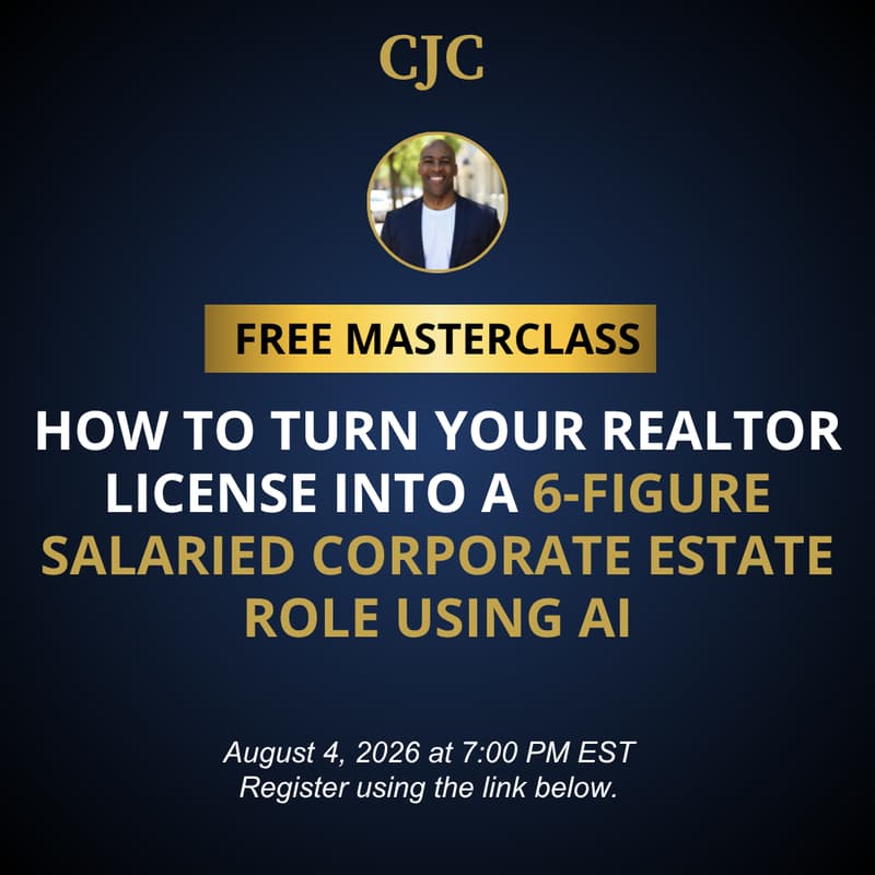 Cover Image for How to Turn Your Realtor License Into a 6-Figure Salaried Corporate Role