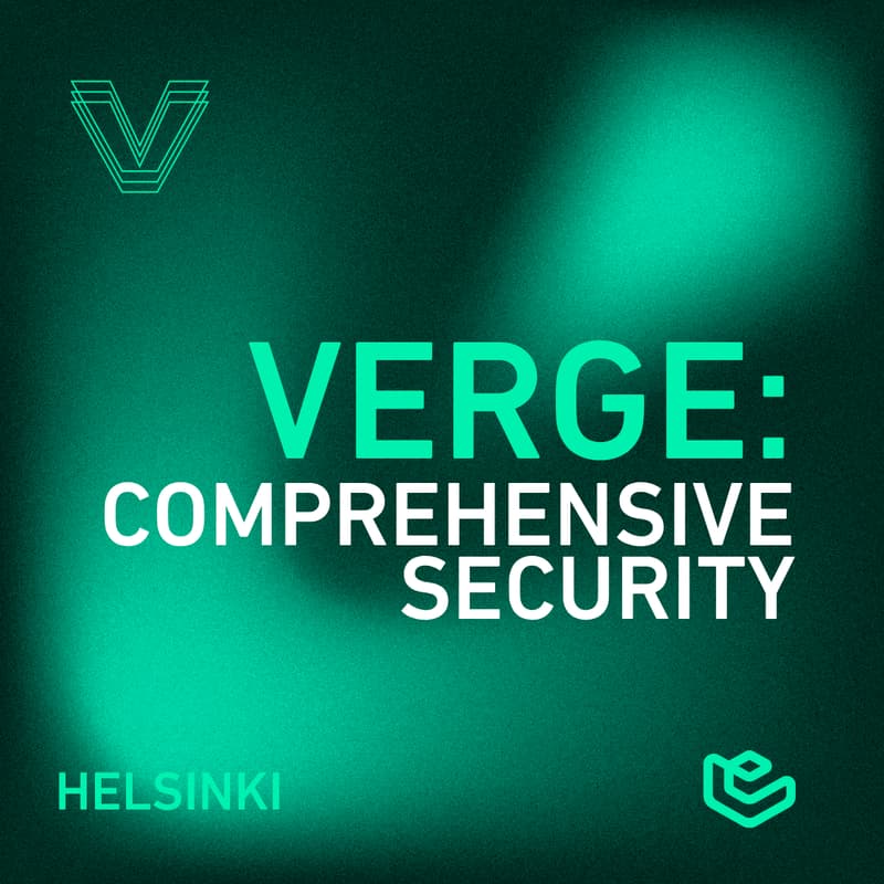 Cover Image for VERGE | Comprehensive Security: The Resilience Economy. Epicenter Helsinki