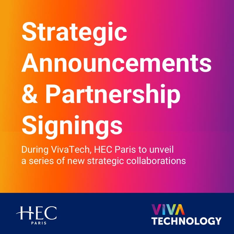 Cover Image for VivaTech x HEC Paris: Strategic Announcements & Partnership Signings