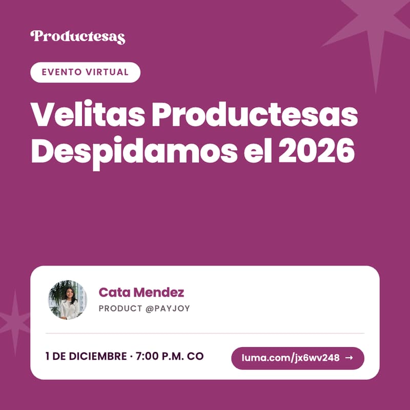 Cover Image for Meet Up Diciembre: Velitas Productesas | Despidamos el 2026 ✨🕯️