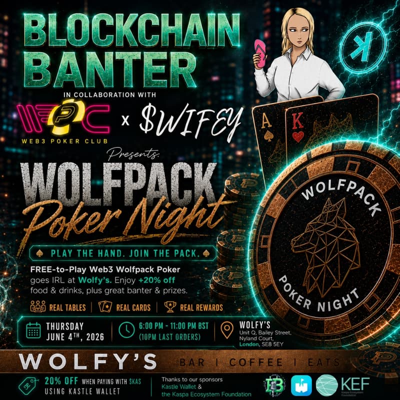 Cover Image for Web3 Poker Club x Wifey Presents: Wolfpack Poker Night