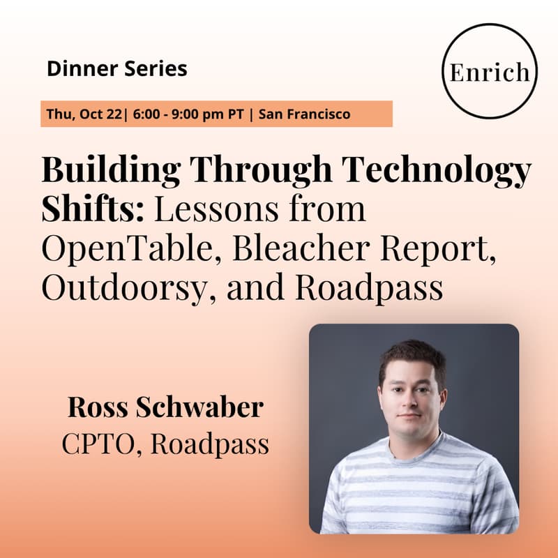 Cover Image for Building Through Technology Shifts: Lessons from OpenTable, Bleacher Report, Outdoorsy, and Roadtrippers