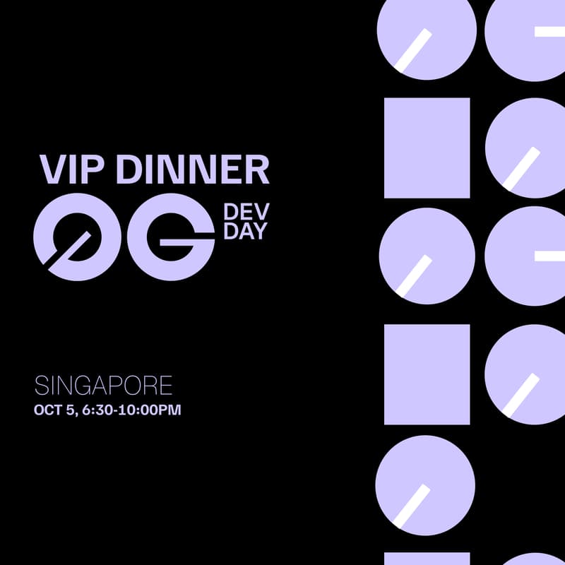Cover Image for 0G Dev Day VIP Reception Dinner