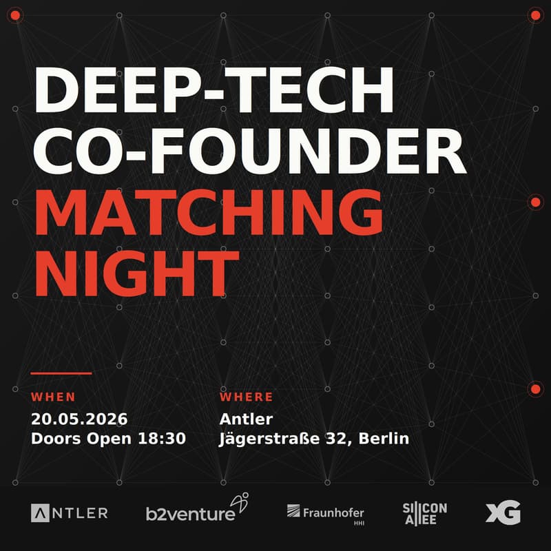 Cover Image for Deep-Tech Co-Founder Matching Night