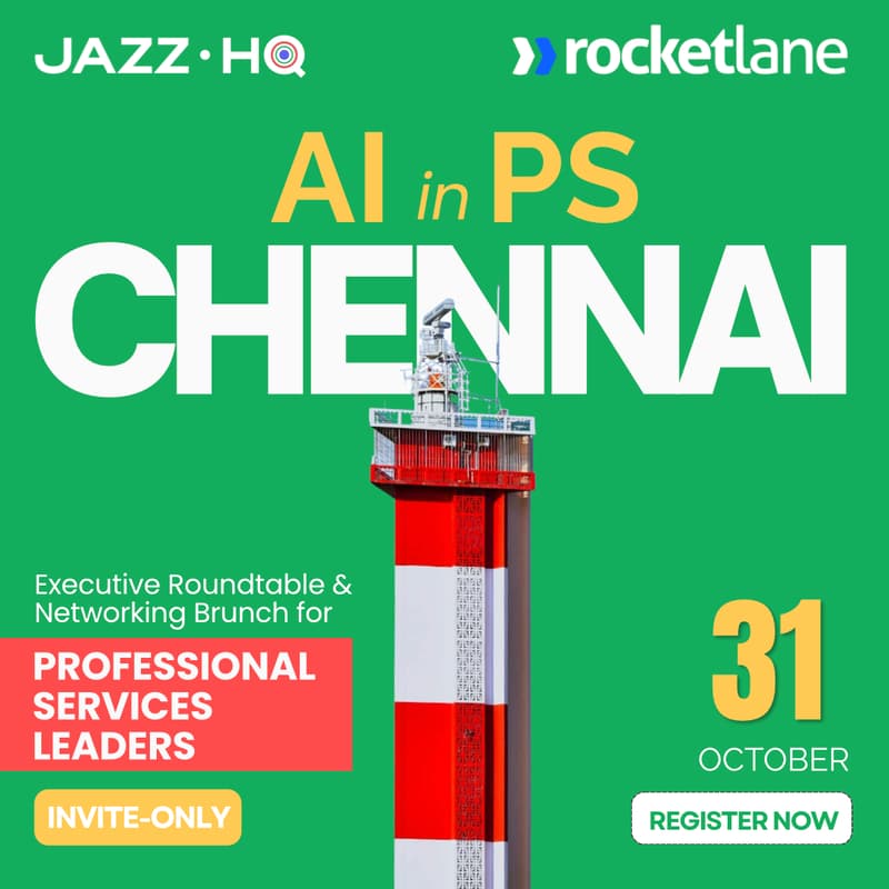 Cover Image for AI in Professional Services, a morning for PS Leaders to network, learn and unwind
