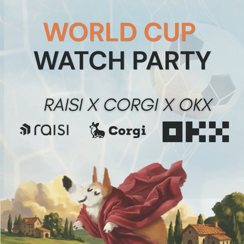 Cover Image for ⚽️ World Cup Watch Party | USA vs Turkey @Corgi w/ Raisi & OKX