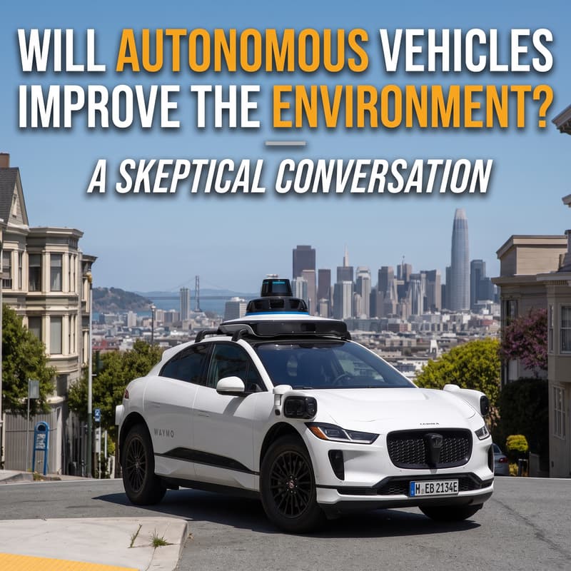 Cover Image for Will Autonomous Vehicles Improve the Environment? A Skeptical Conversation: Climate Week NYC