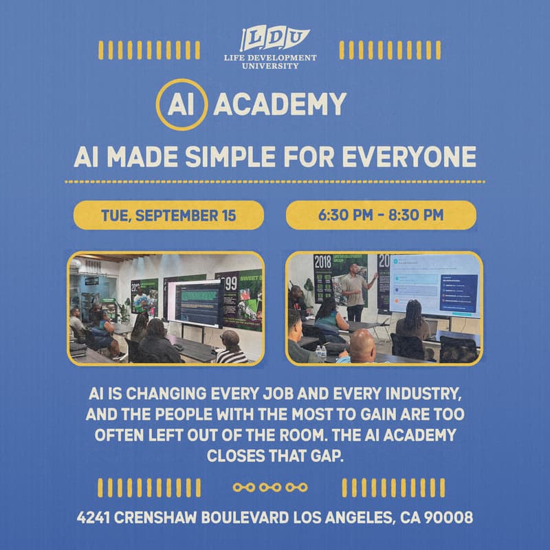 Cover Image for LDU AI Academy Kickoff