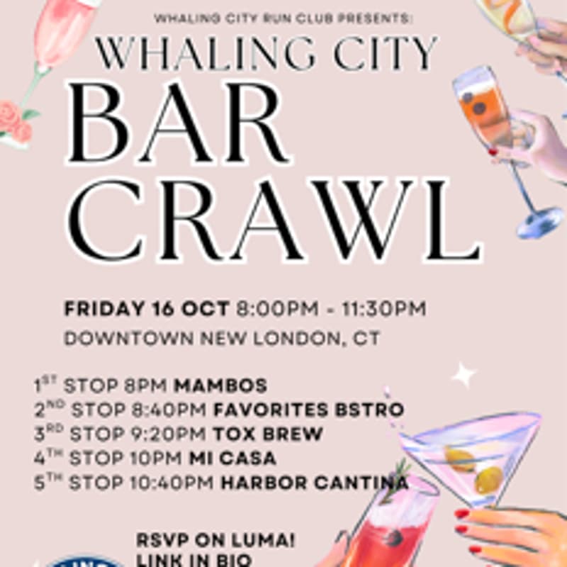 Cover Image for WHALING CITY BAR CRAWL🐳