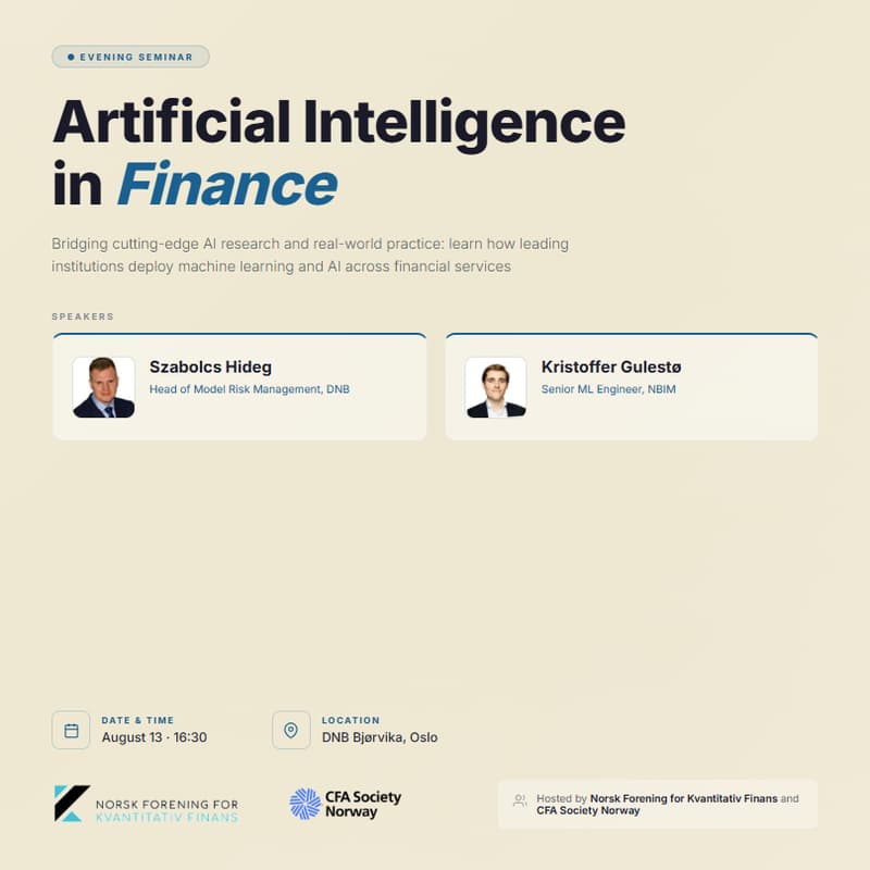 Cover Image for Artificial Intelligence in Finance