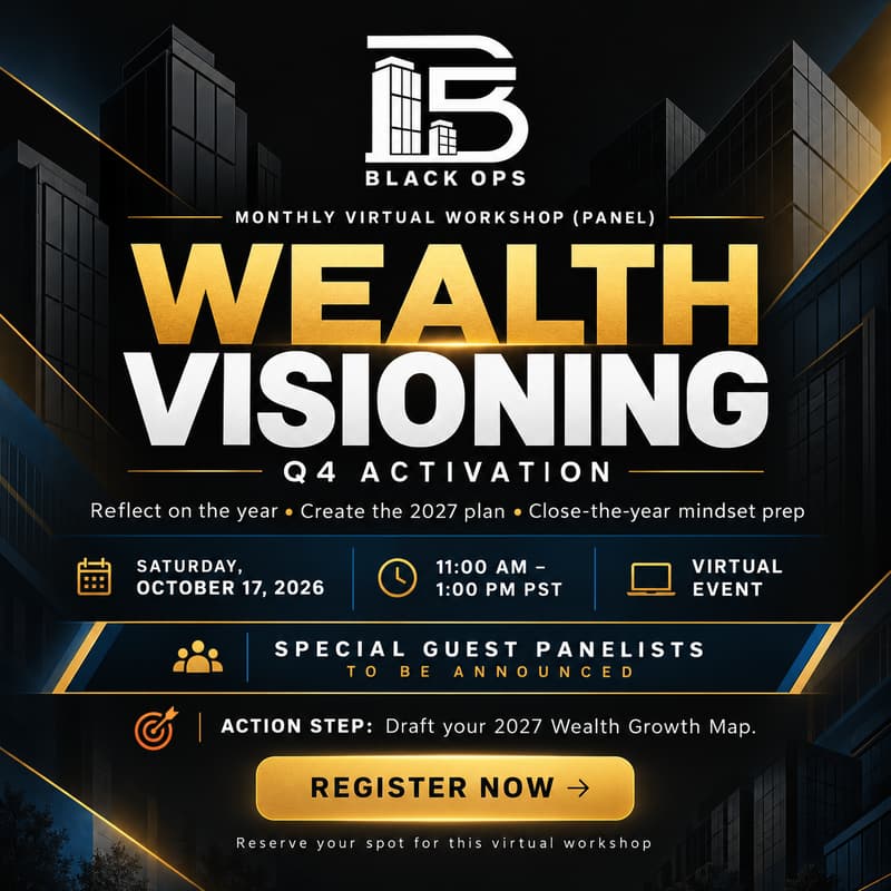 Cover Image for Wealth Visioning: Building Your 2027 Wealth Plan
