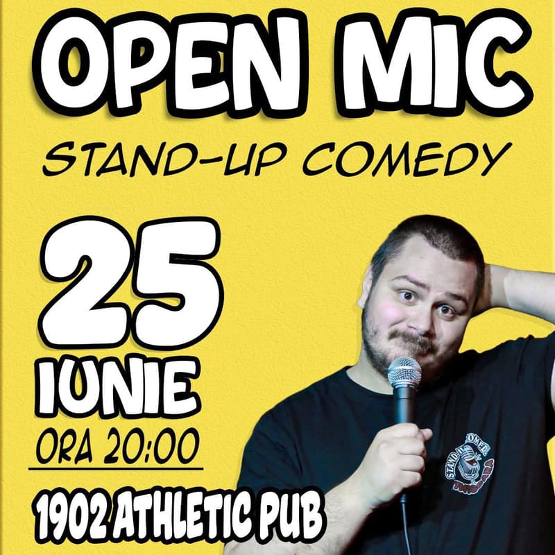 Cover Image for Stand-up Open Mic 🎤🍻