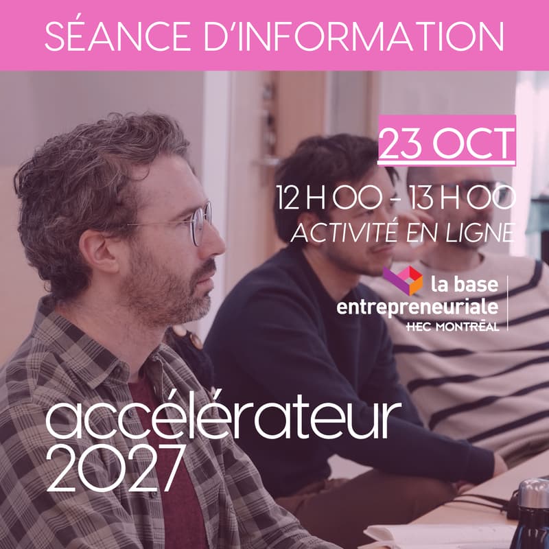 Cover Image for Séance d'information - Accélérateur 2027