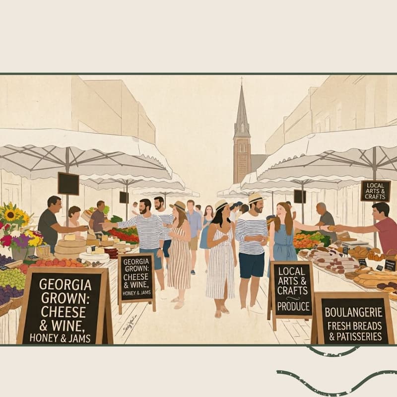 Cover Image for Market Walk & Picnic — France Edition