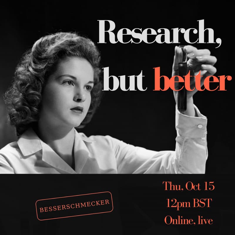 Cover Image for Research, But Better