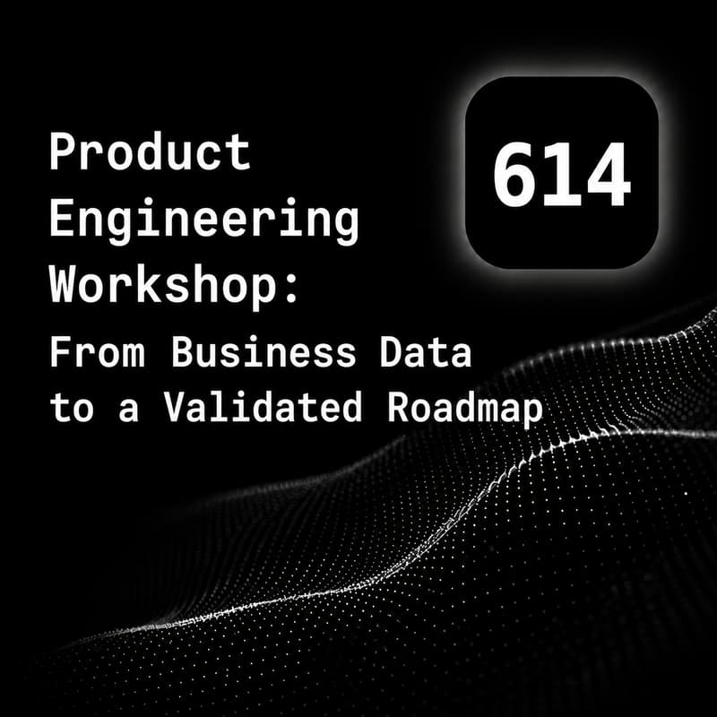 Cover Image for Product Engineering Workshop: From Business Data to a Validated Roadmap