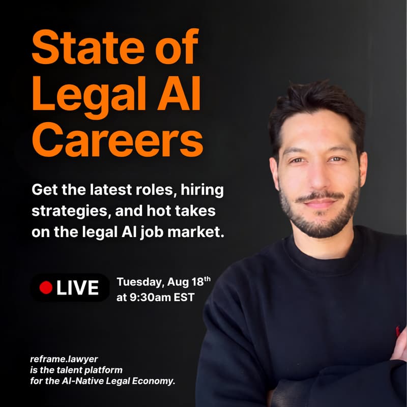 Cover Image for State of Legal AI Careers: Weekly