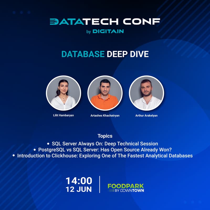 Cover Image for DataTech Conf by Digitain