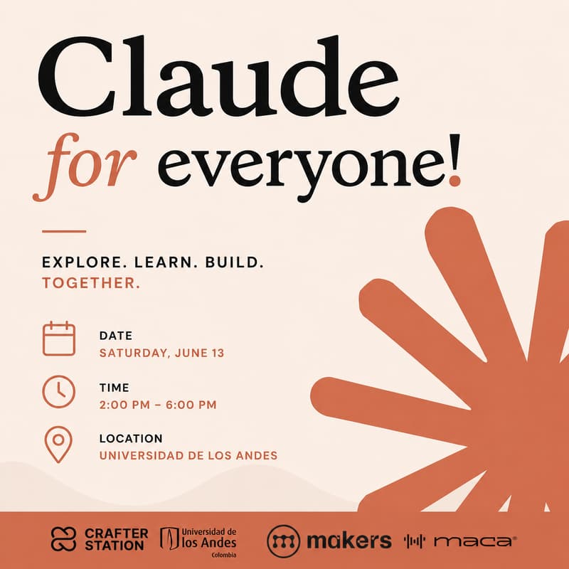 Cover Image for Claude for Everyone, Hands-on Workshop Series