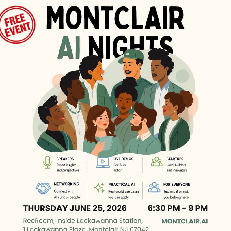 Cover Image for Montclair AI Nights — AI for Everyone