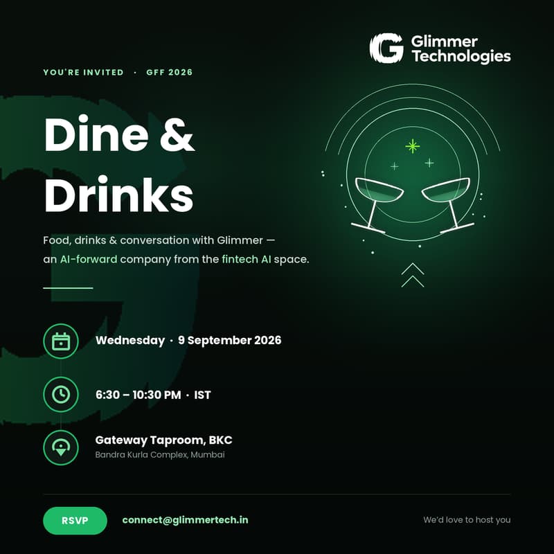 Cover Image for Dine & Drinks | GFF 2026 | Glimmer Technologies