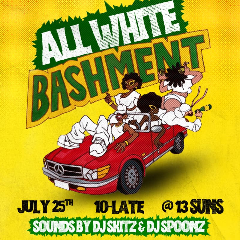 Cover Image for SUNSET SESSIONS PRESENT: ALL WHITE BASHMENT