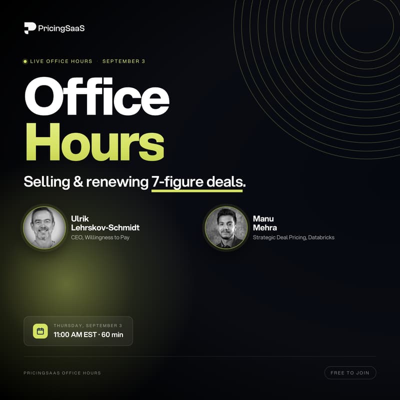 Cover Image for Office Hours: How to Sell and Renew 7-Figure Deals