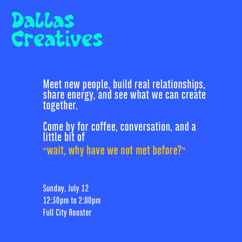Cover Image for Dallas Creatives