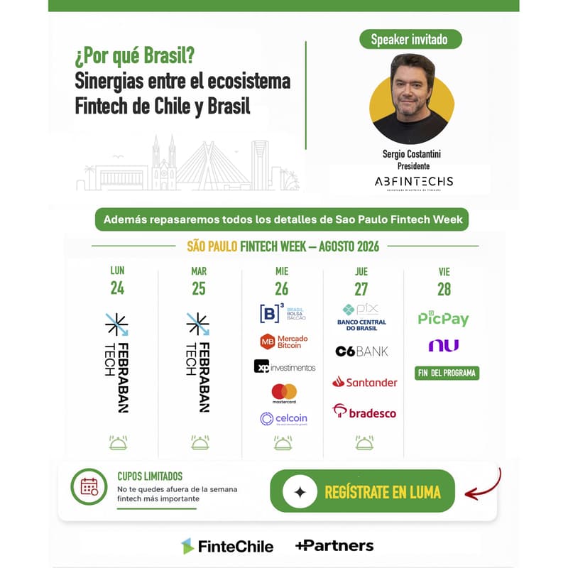 Cover Image for ¿Por qué Brasil? Sinergias entre el ecosistema Fintech de Chile y Brasil