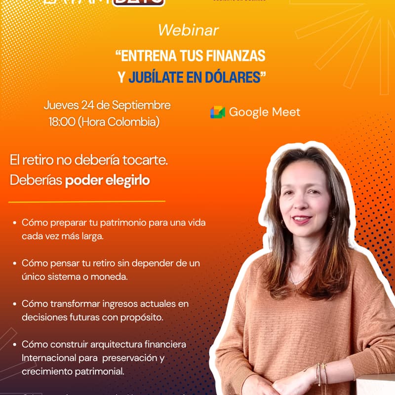 Cover Image for Entrena tus finanzas y jubílate en dólares