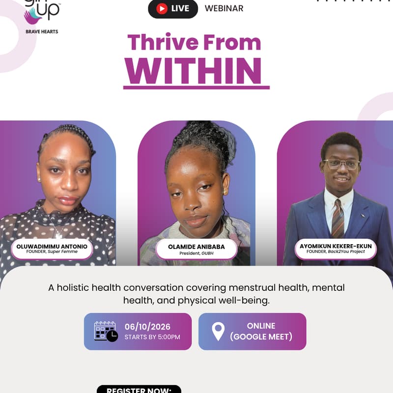 Cover Image for Thrive From Within (GUBH Webinar)