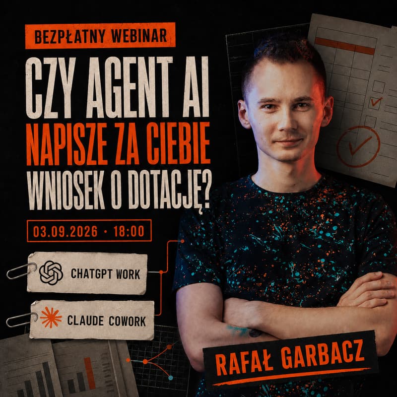 Cover Image for Czy agent AI napisze za Ciebie wniosek o dotację?