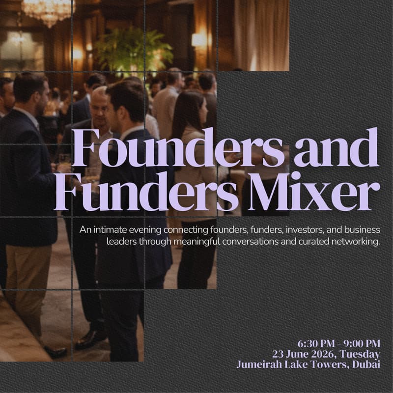 Cover Image for Founders and Funders Mixer