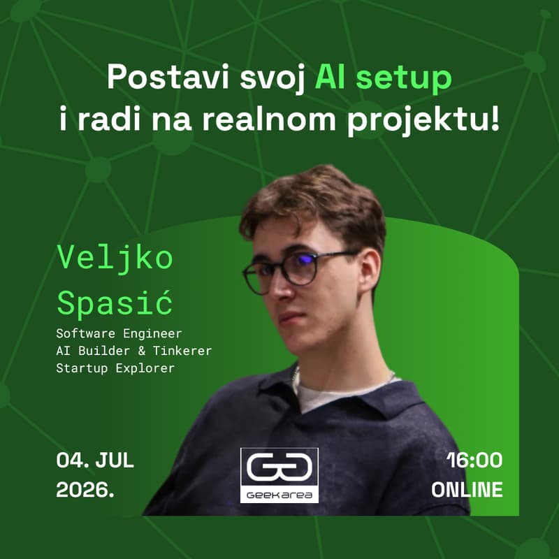 Cover Image for Postavi svoj AI setup i radi na realnom projektu