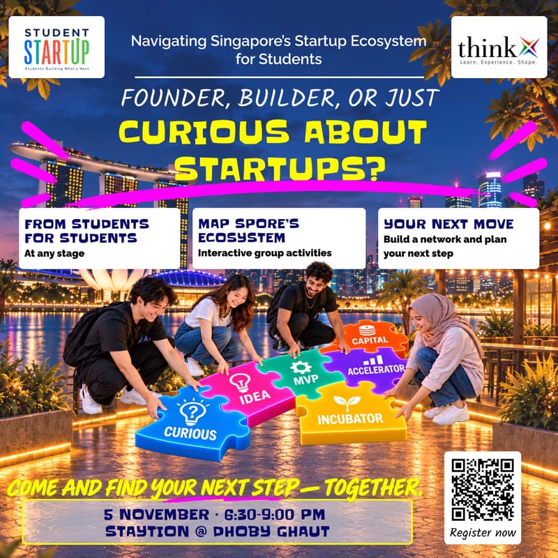 Cover Image for Navigating Singapore’s Startup Ecosystem for Students