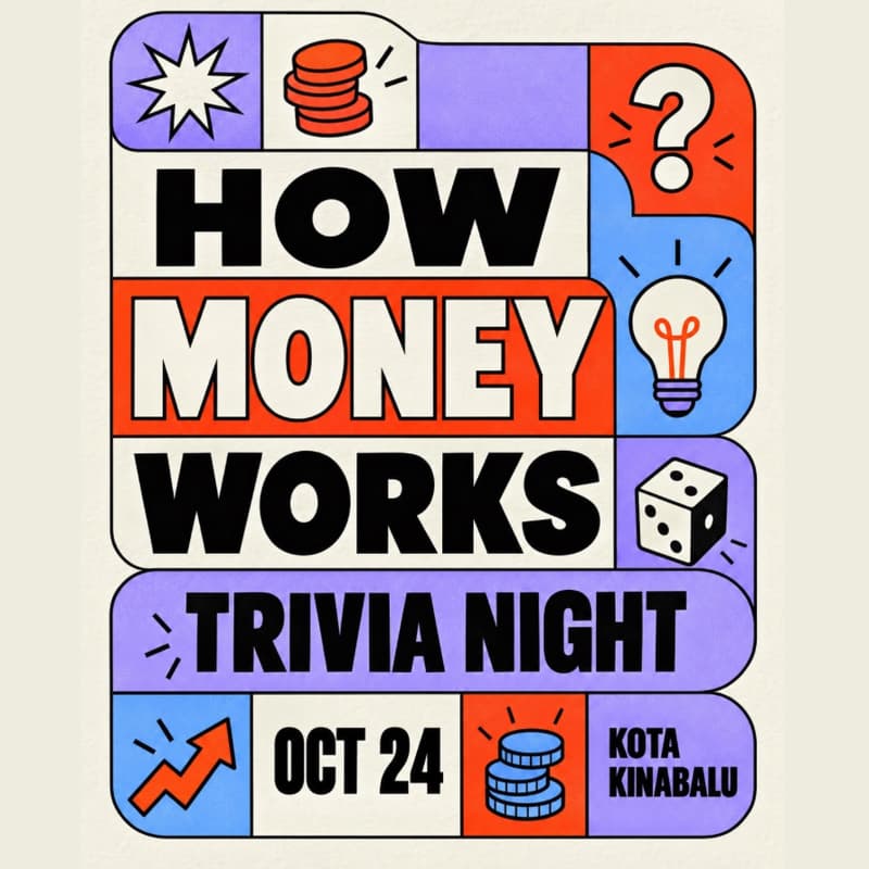 Cover Image for How Money Works Trivia Night (💰RM1,000 cash prize!)
