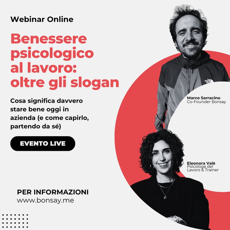 Cover Image for Benessere psicologico al lavoro: oltre gli slogan