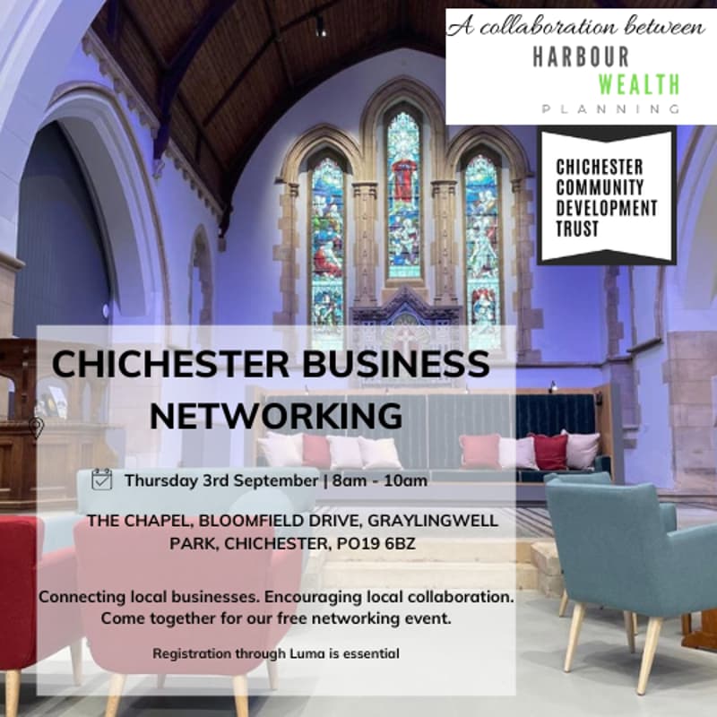 Cover Image for Chichester Business Networking - Graylingwell Chapel - September
