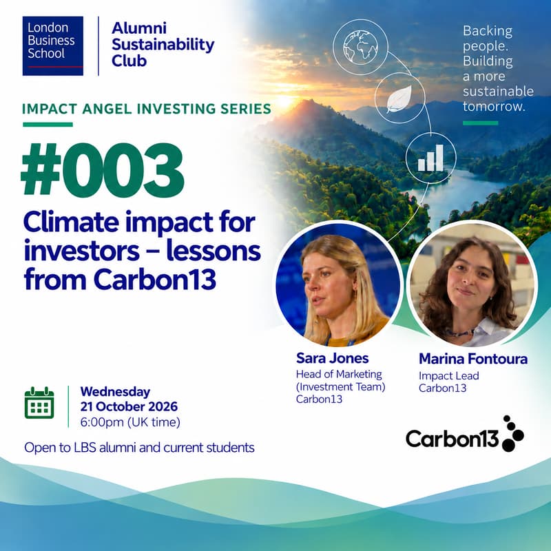 Cover Image for Impact Angel Investing Academy #003 How to Assess Impact - Lessons from Carbon13