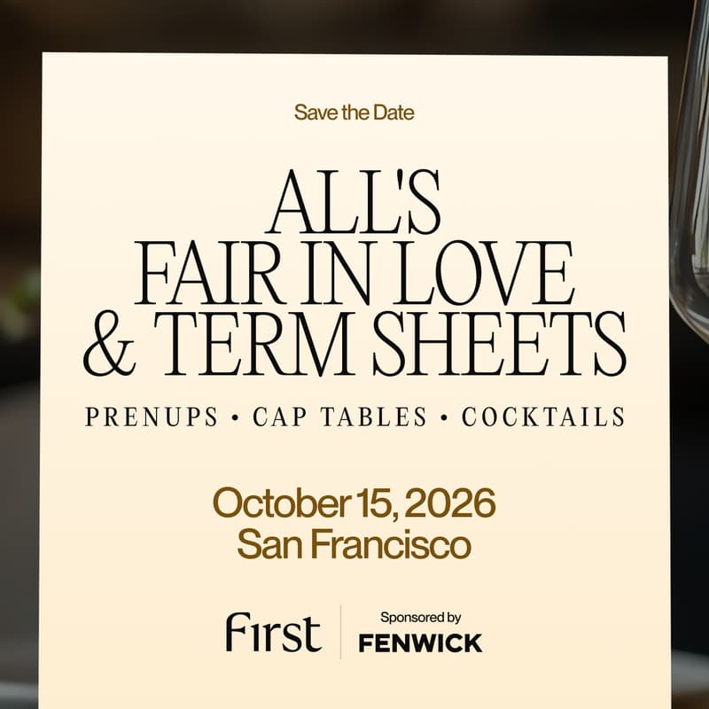Cover Image for All's Fair in Love & Term Sheets