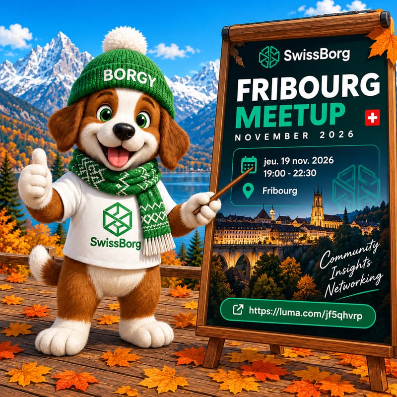 Cover Image for SwissBorg Fribourg Meetup – November 2026