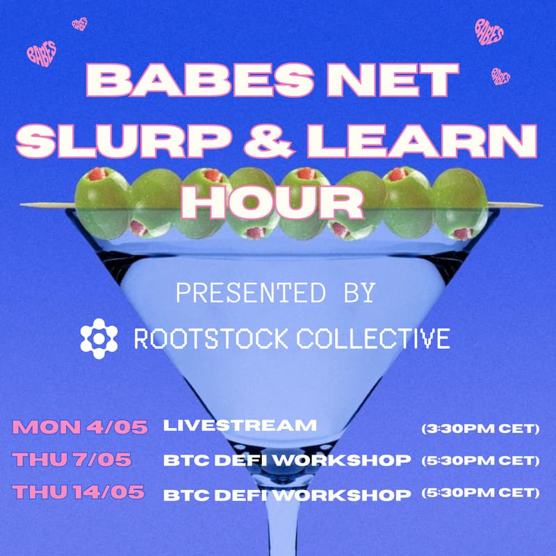 Cover Image for Bitcoin Defi Workshop with RootstockCollective #1