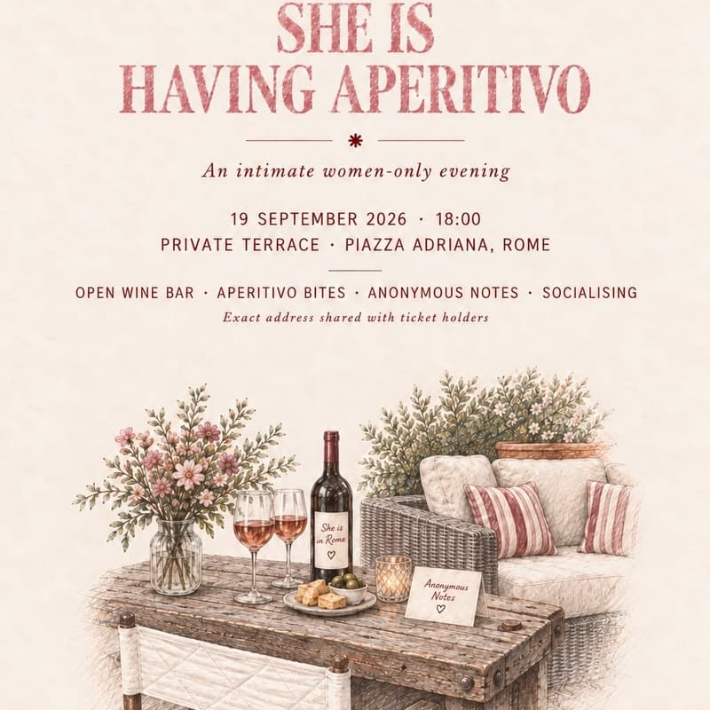Cover Image for She Is Having Aperitivo