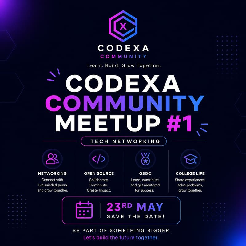 Cover Image for Codexa Community Meetup #1